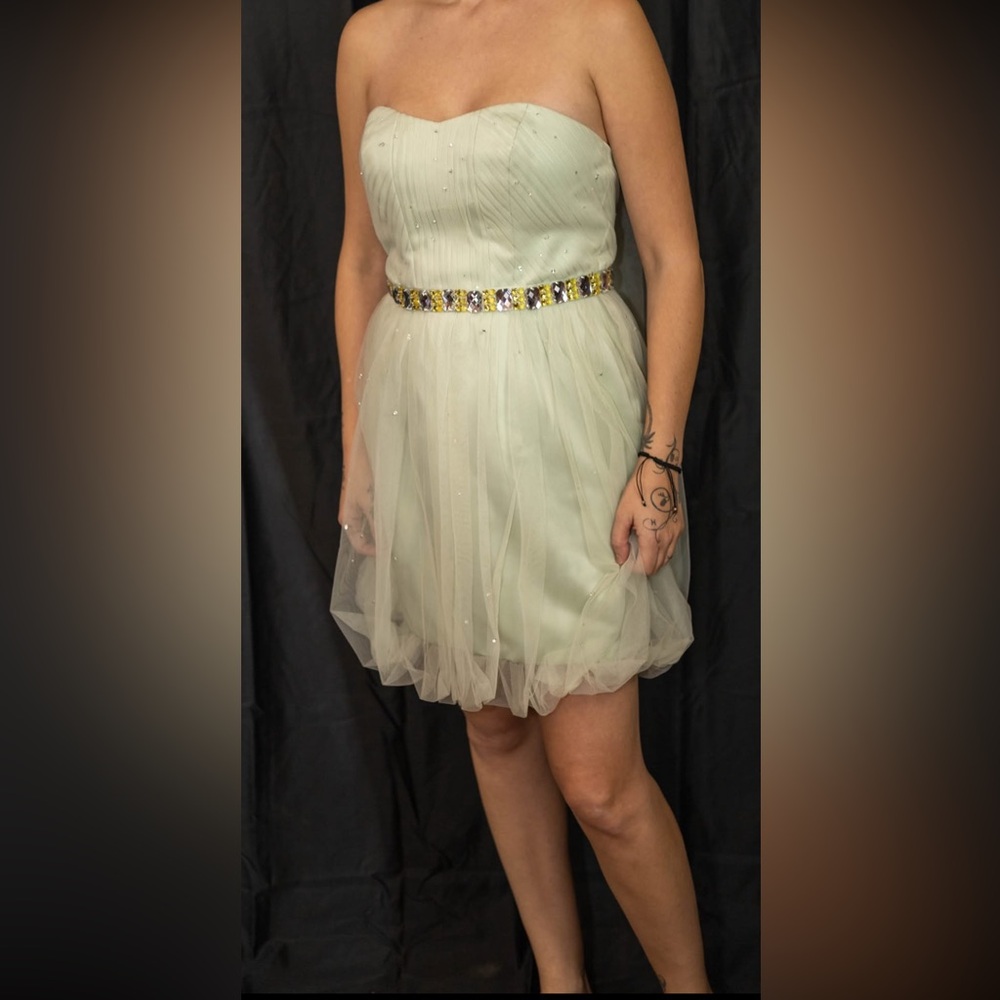 Tinkerbell prom dress